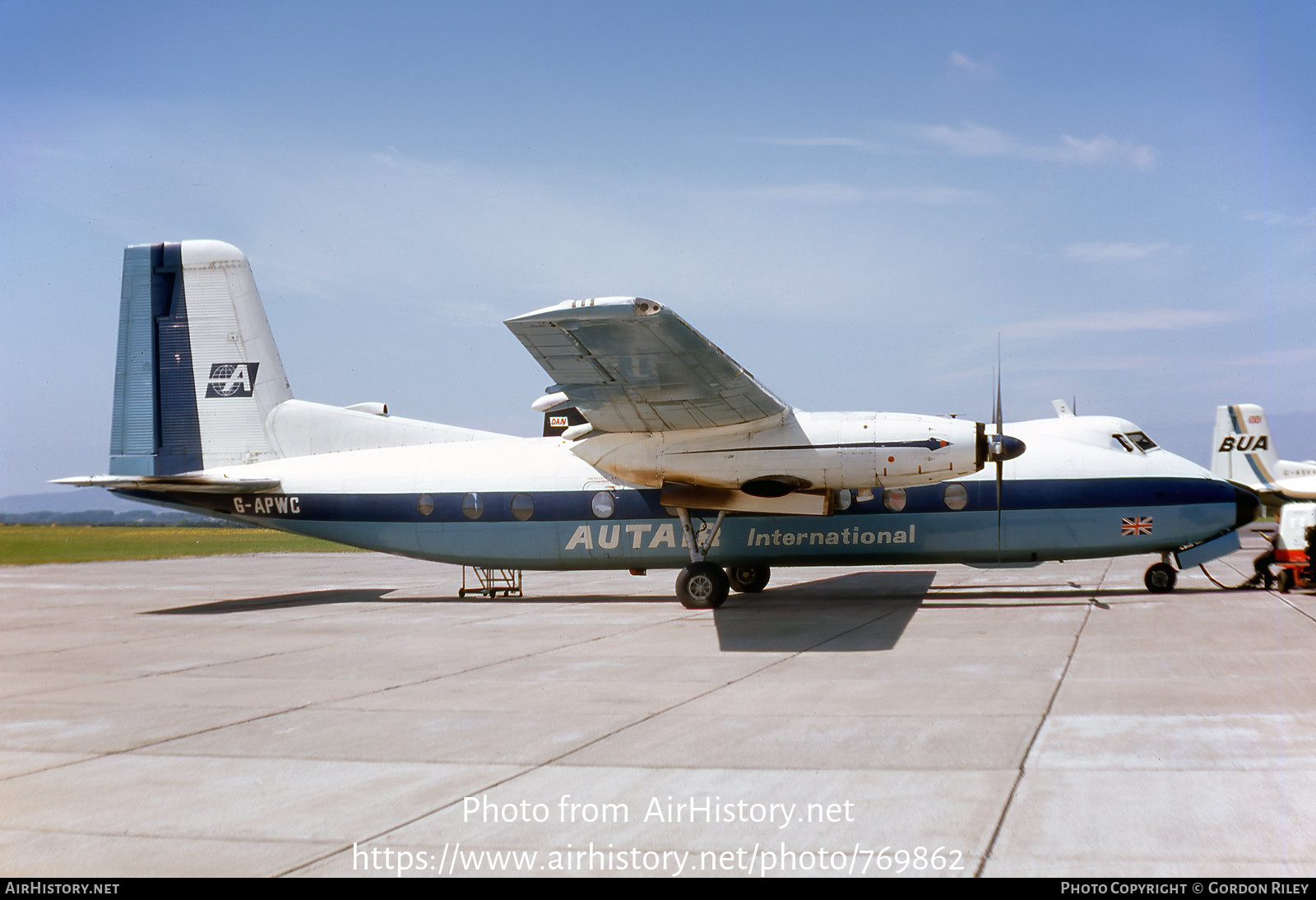 Aircraft Photo of G-APWC | Handley Page HPR-7 Herald 101 | Autair International | AirHistory.net #769862