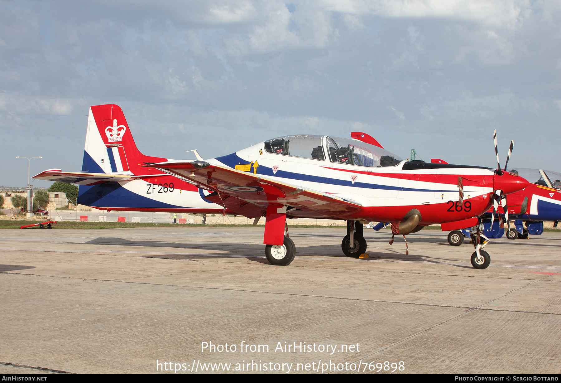 Aircraft Photo of ZF269 | Short S-312 Tucano T1 | UK - Air Force | AirHistory.net #769898