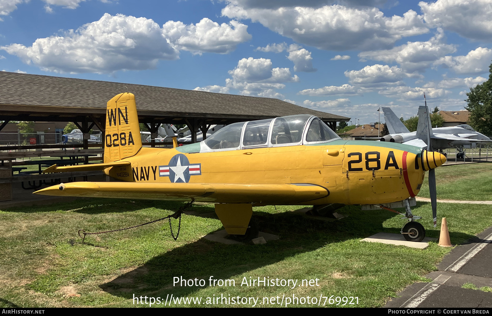 Aircraft Photo of N4028A | Beech T-34B Mentor | USA - Navy | AirHistory.net #769921