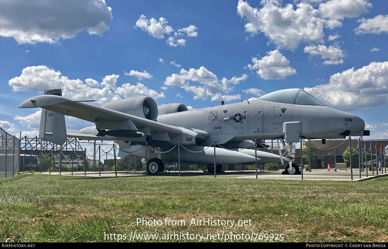 Aircraft Photo of 76-0516 | Fairchild OA-10A Thunderbolt II | USA - Air Force | AirHistory.net #769925