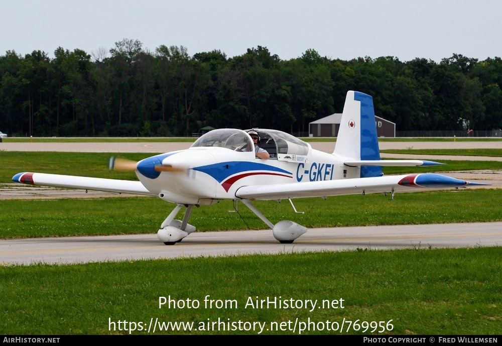 Aircraft Photo of C-GKEL | Van's RV-9A | AirHistory.net #769956