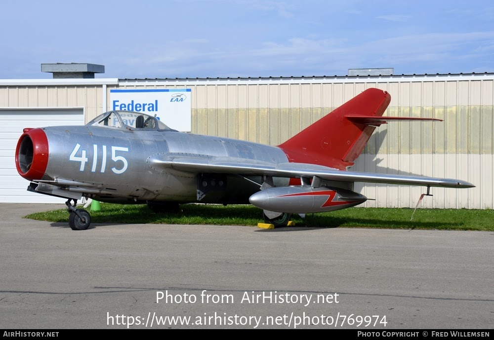 Aircraft Photo of N15MG / 415 | Mikoyan-Gurevich MiG-15bis | China - Air Force | AirHistory.net #769974