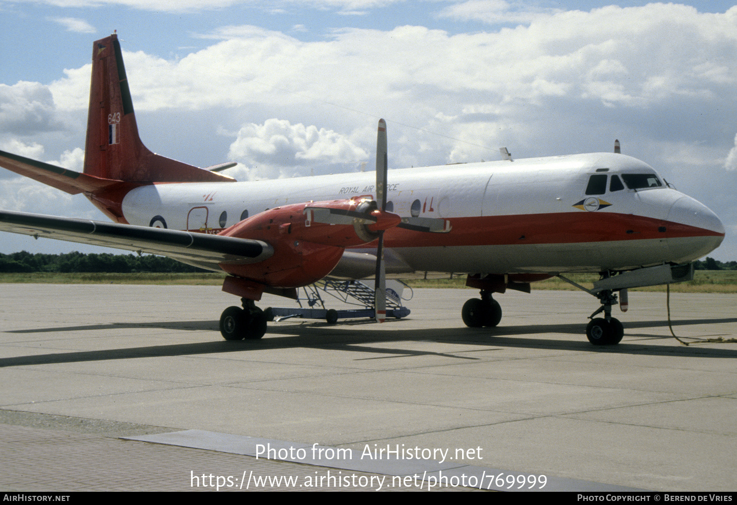 Aircraft Photo of XS643 | Hawker Siddeley HS-780 Andover E3A | UK - Air Force | AirHistory.net #769999