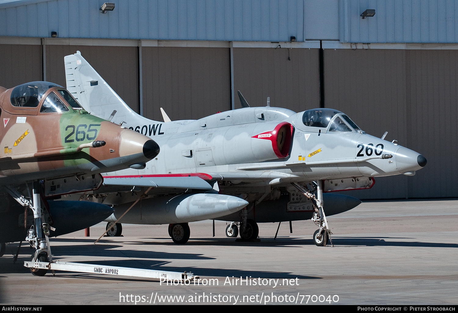 Aircraft Photo of N260WL / 260 | McDonnell Douglas A-4N Skyhawk II (Aa-it) | AirHistory.net #770040