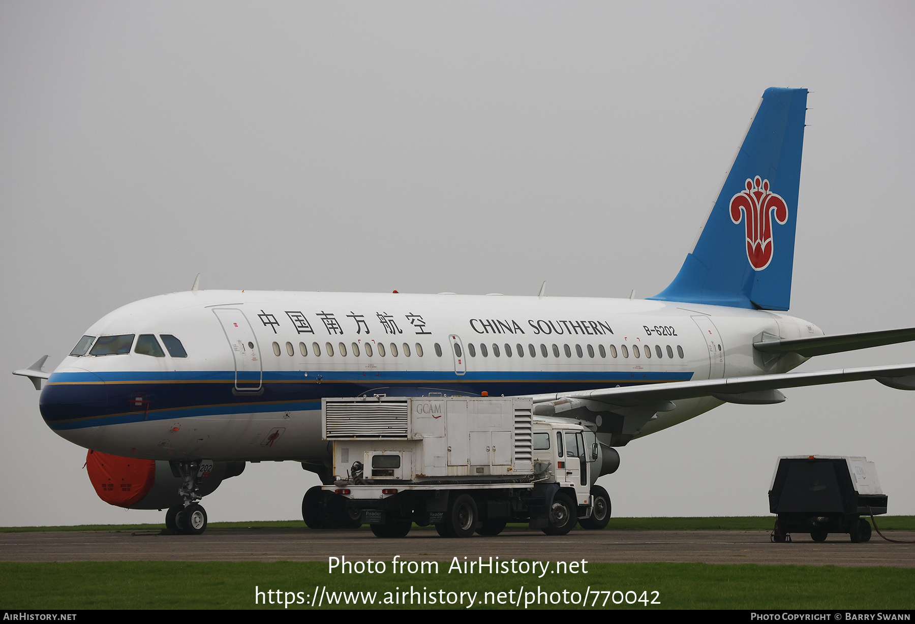 Aircraft Photo of B-6202 | Airbus A319-132 | China Southern Airlines | AirHistory.net #770042