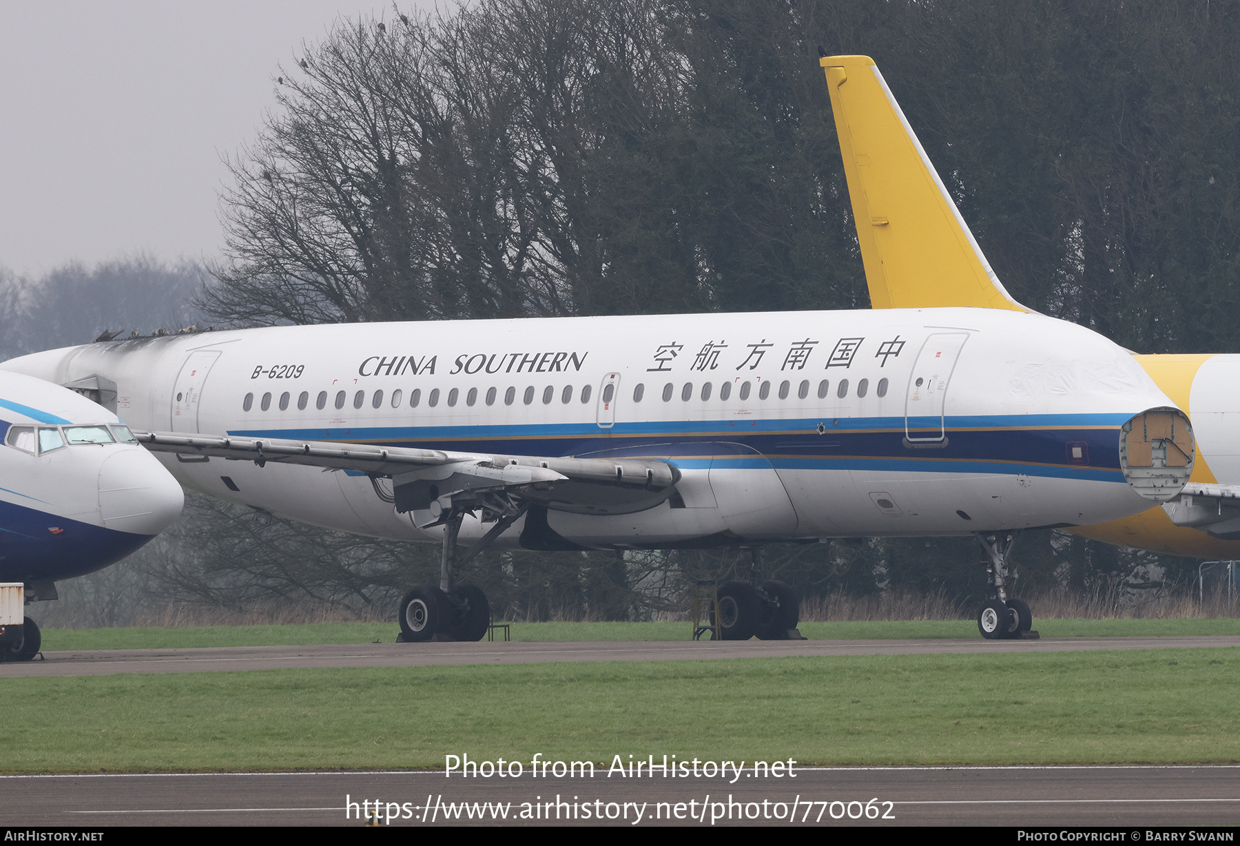 Aircraft Photo of B-6209 | Airbus A319-112 | China Southern Airlines | AirHistory.net #770062