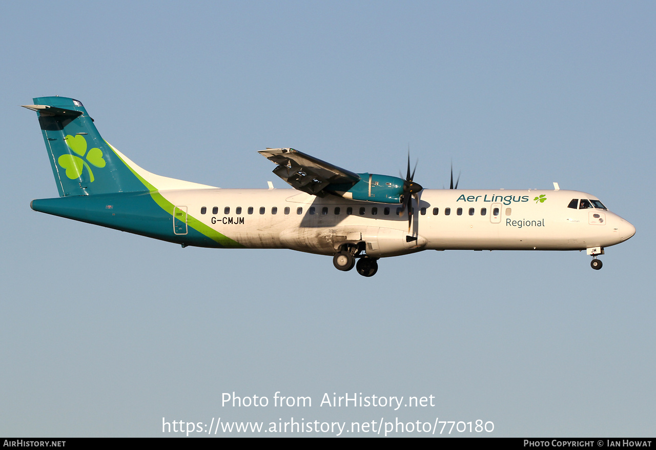 Aircraft Photo of G-CMJM | ATR ATR-72-600 (ATR-72-212A) | Aer Lingus Regional | AirHistory.net #770180