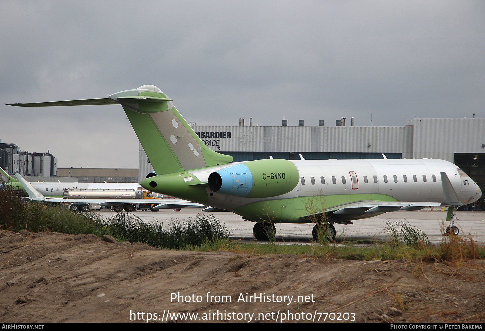 Aircraft Photo of C-GVKO | Bombardier Global 6000 (BD-700-1A10) | AirHistory.net #770203