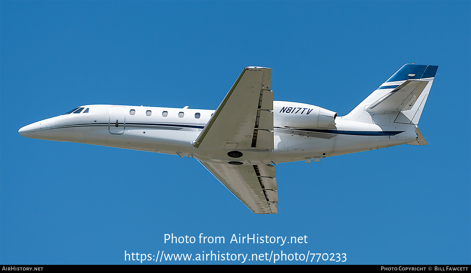 Aircraft Photo of N817TV | Cessna 680 Citation Sovereign | AirHistory.net #770233