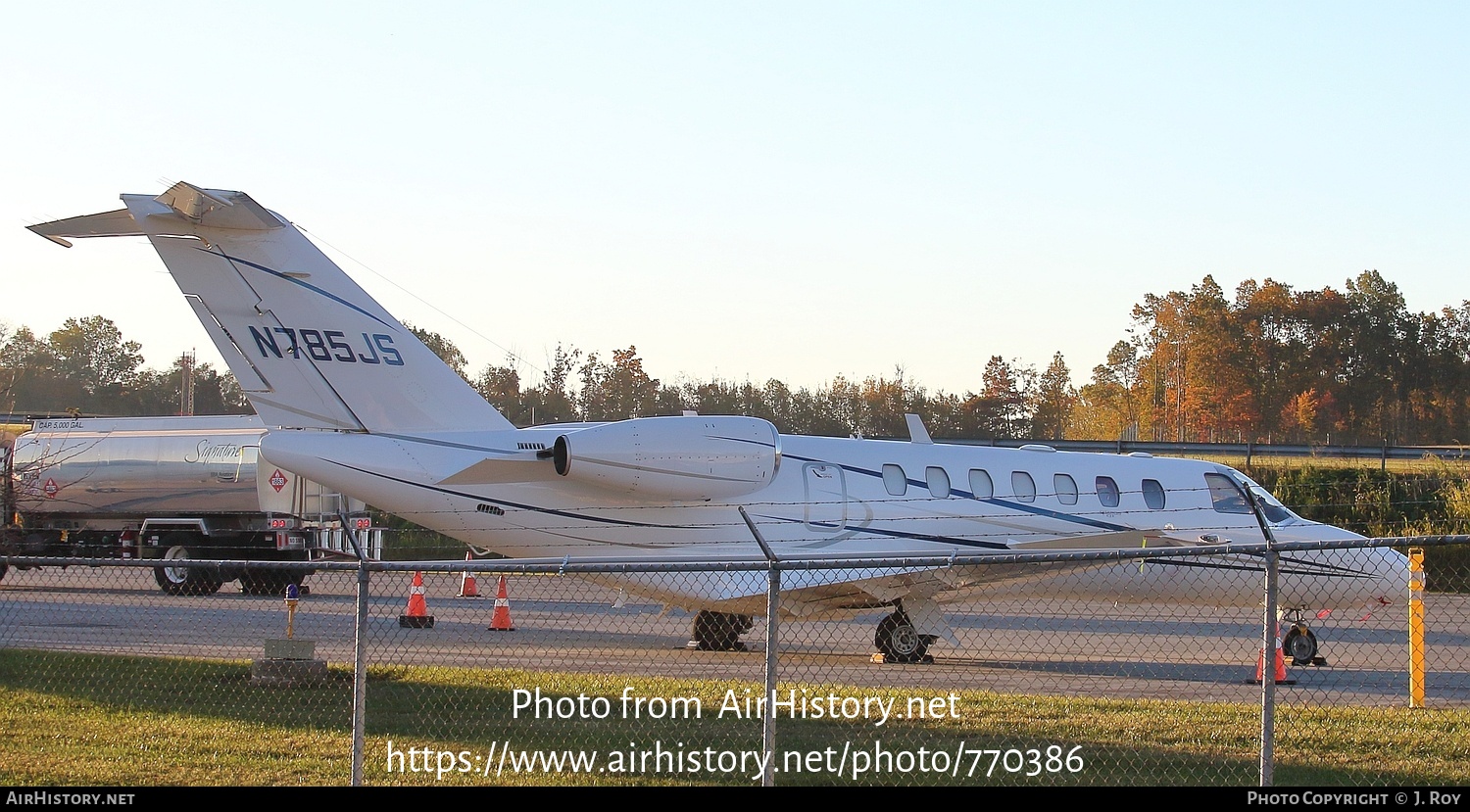 Aircraft Photo of N785JS | Cessna 525B CitationJet CJ3 | AirHistory.net #770386