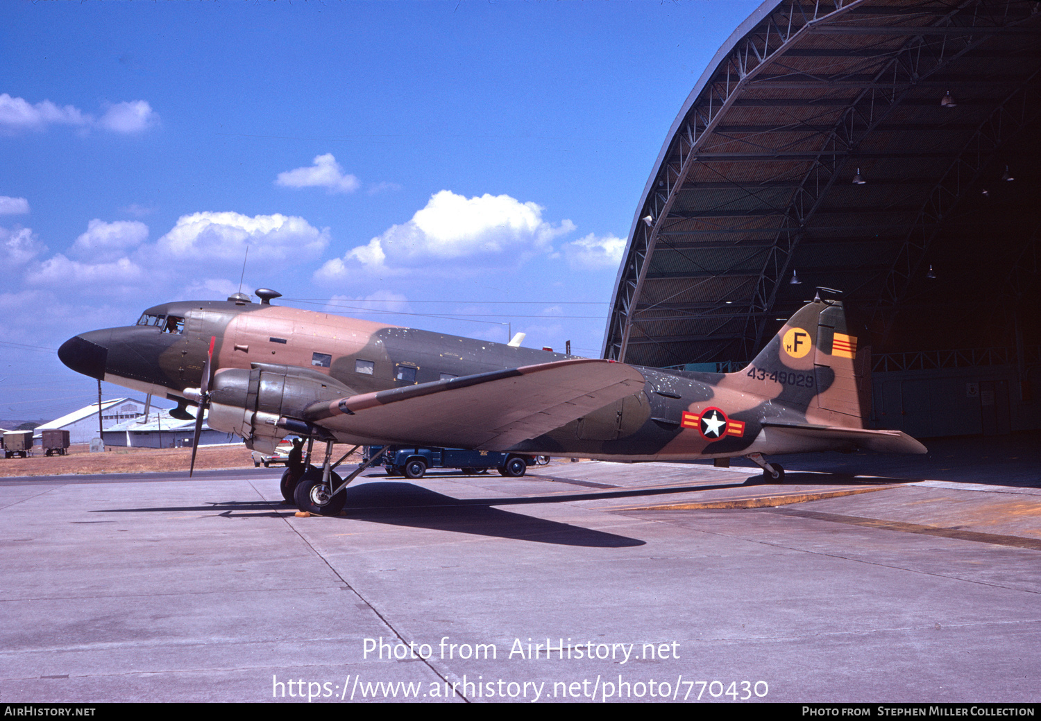 Aircraft Photo of 43-49029 | Douglas EC-47D Skytrain | South Vietnam - Air Force | AirHistory.net #770430