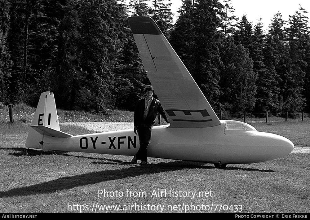 Aircraft Photo of OY-XFN | Schleicher Ka-6CR Rhonsegler | AirHistory.net #770433