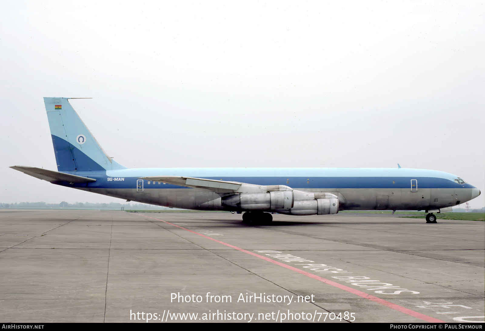 Aircraft Photo of 9G-MAN | Boeing 707-331C | Omega Air | AirHistory.net #770485