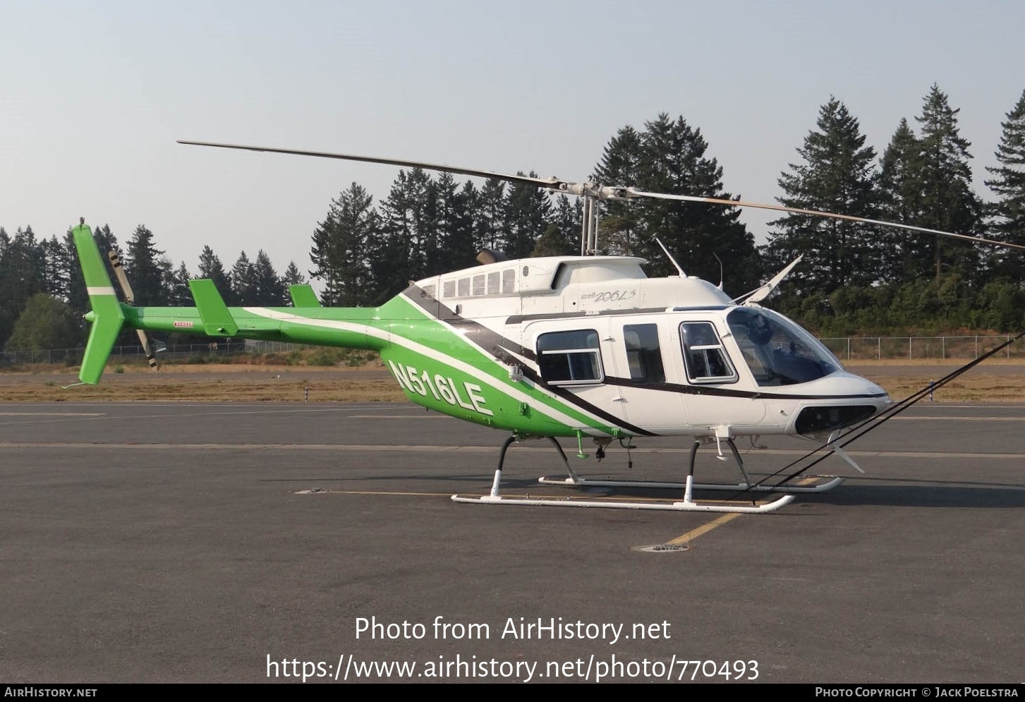 Aircraft Photo of N516LE | Bell 206L-1 LongRanger II | AirHistory.net #770493