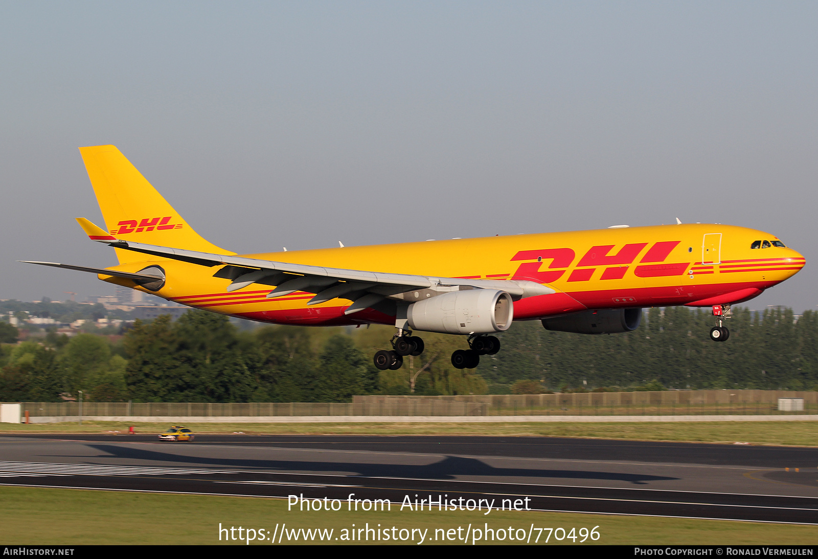 Aircraft Photo of D-ALMA | Airbus A330-243F | DHL International | AirHistory.net #770496