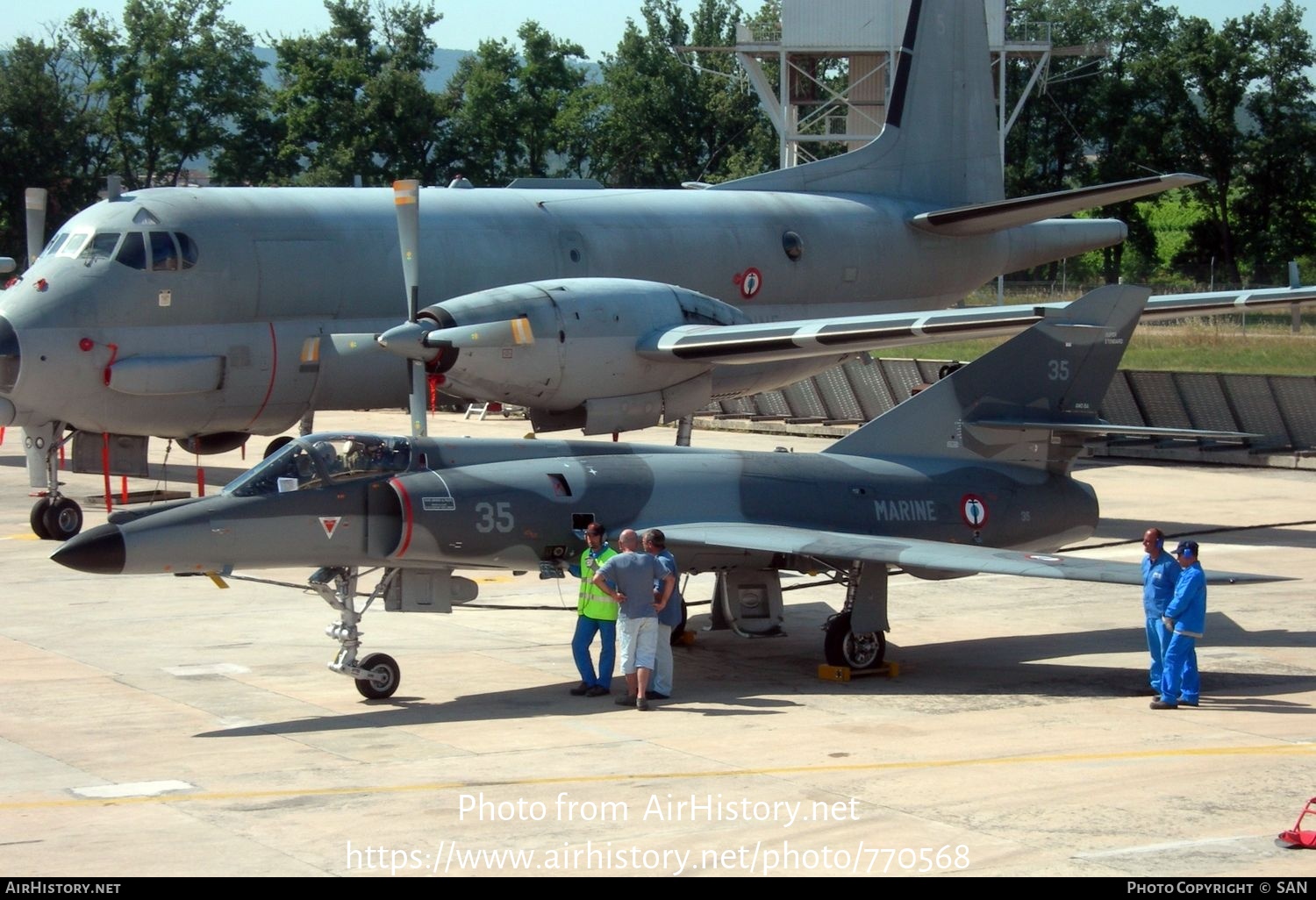 Aircraft Photo of 35 | Dassault Super Etendard Modernisé | France - Navy | AirHistory.net #770568