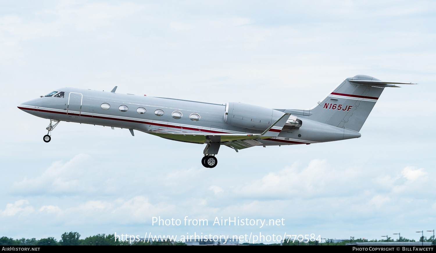 Aircraft Photo of N165JF | Gulfstream Aerospace G-IV Gulfstream IV-SP | AirHistory.net #770584