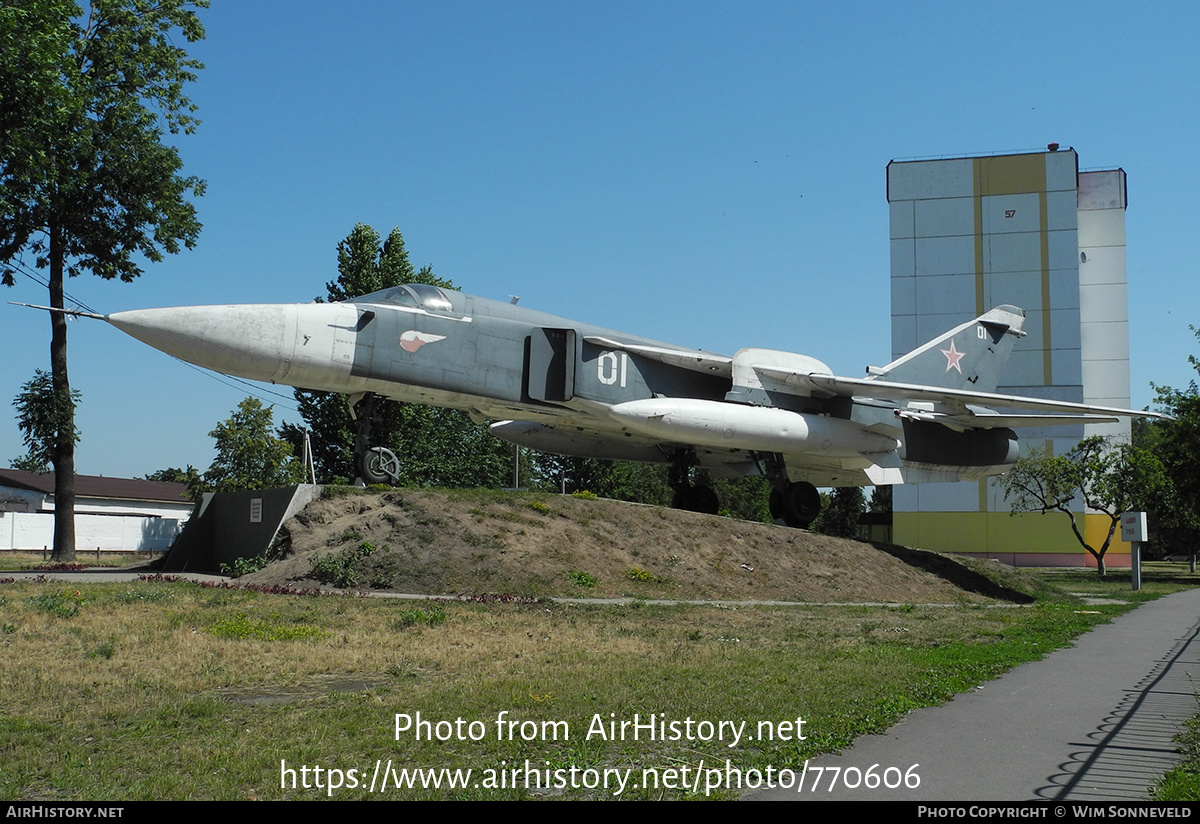 Aircraft Photo of 01 white | Sukhoi Su-24M | Belarus - Air Force | AirHistory.net #770606