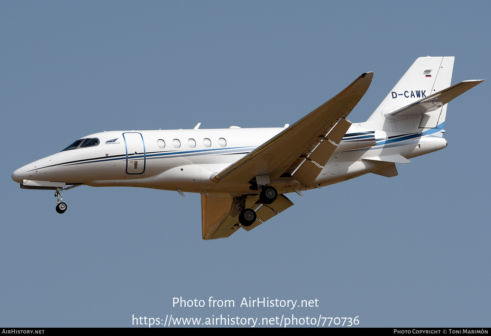 Aircraft Photo of D-CAWK | Cessna 680A Citation Latitude | Aerowest | AirHistory.net #770736