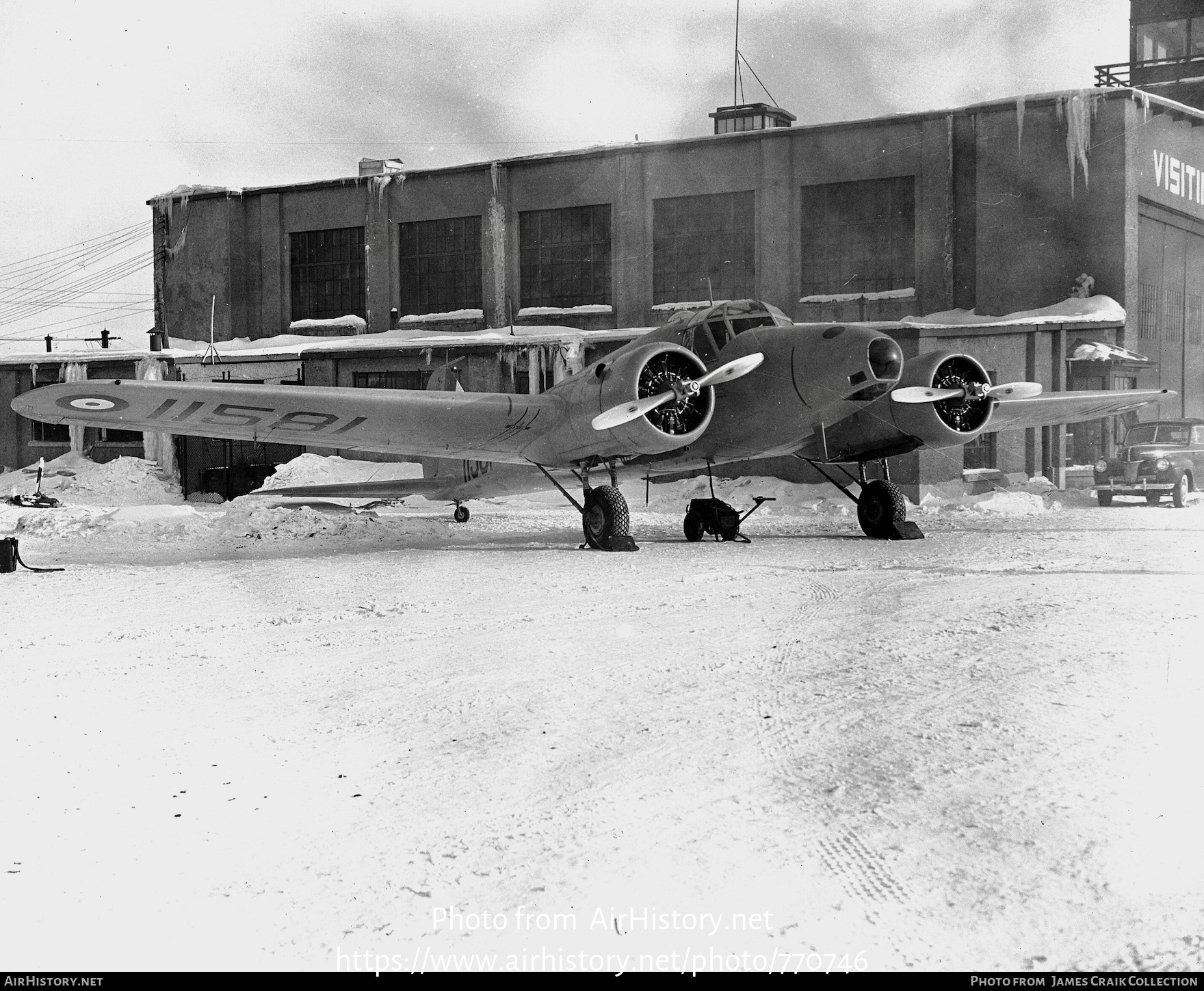 Aircraft Photo of 11581 | Avro 652A Anson V | Canada - Air Force | AirHistory.net #770746