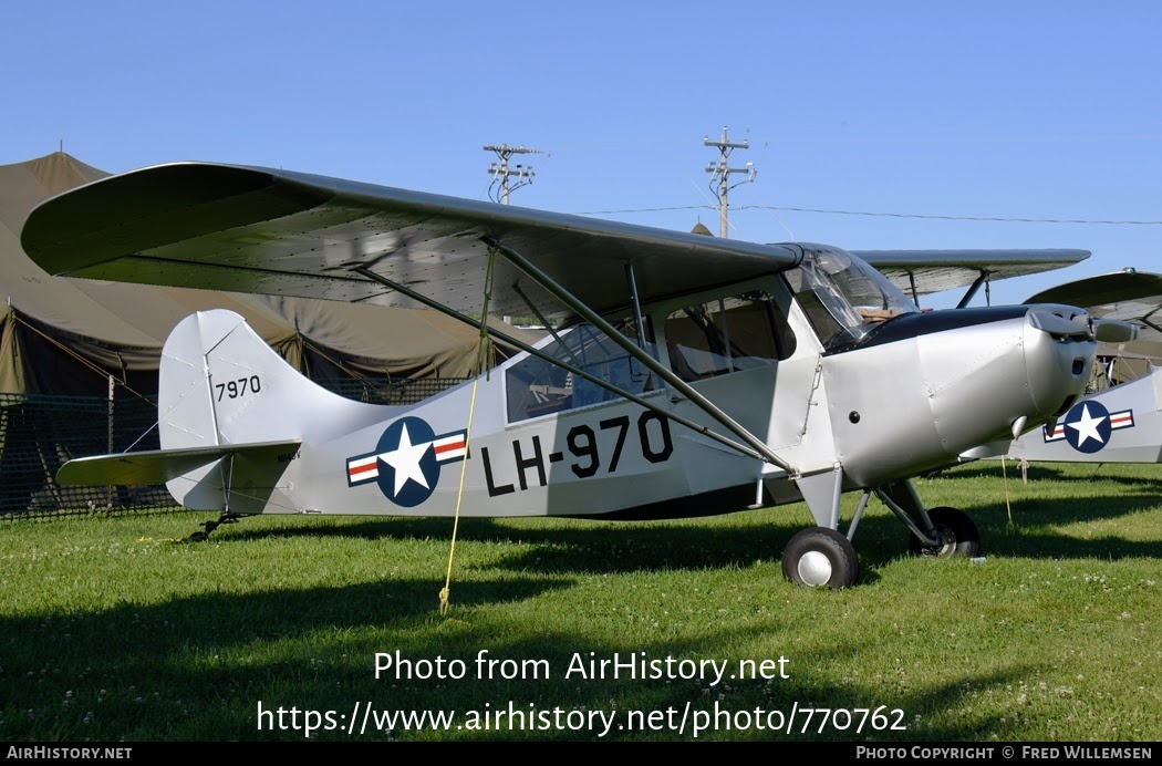 Aircraft Photo of N1143V / 47-790 | Aeronca L-16A (7BCM) | USA - Air Force | AirHistory.net #770762