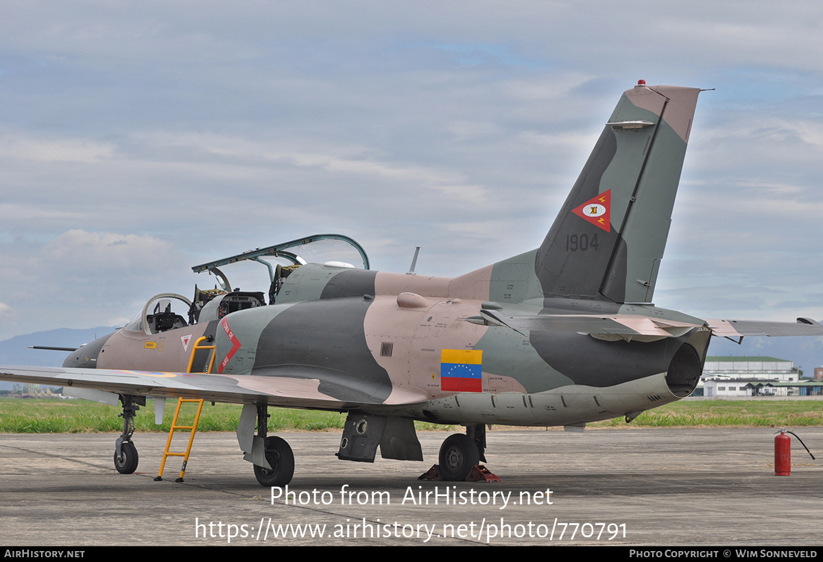 Aircraft Photo of 1904 | Hongdu K-8W Karakorum | Venezuela - Air Force | AirHistory.net #770791