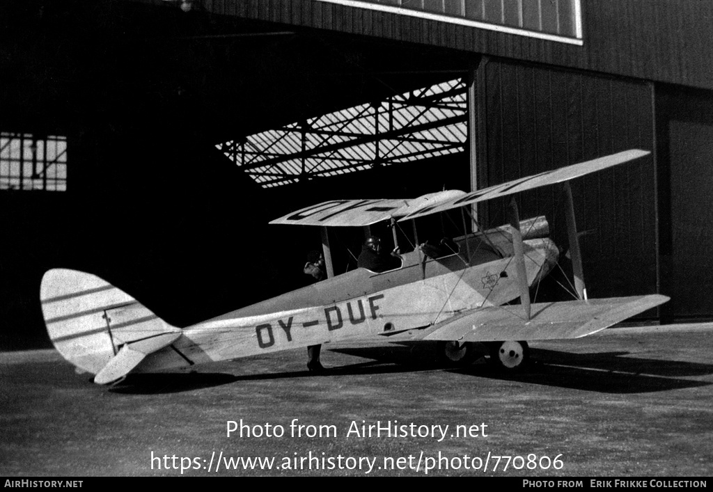 Aircraft Photo of OY-DUF | De Havilland D.H. 60G Gipsy Moth | AirHistory.net #770806