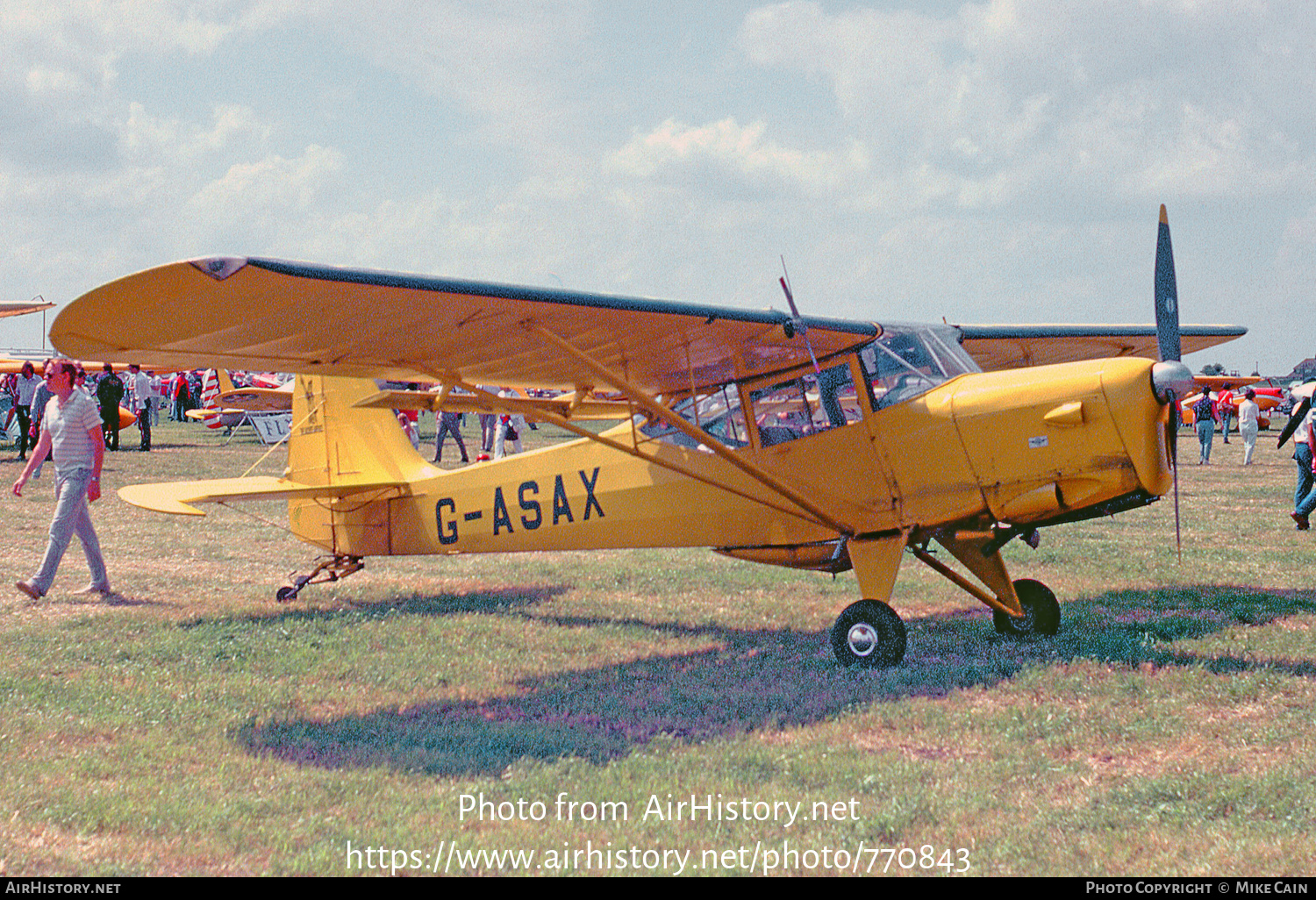 Aircraft Photo of G-ASAX | Beagle A-61 Terrier 2 | AirHistory.net #770843