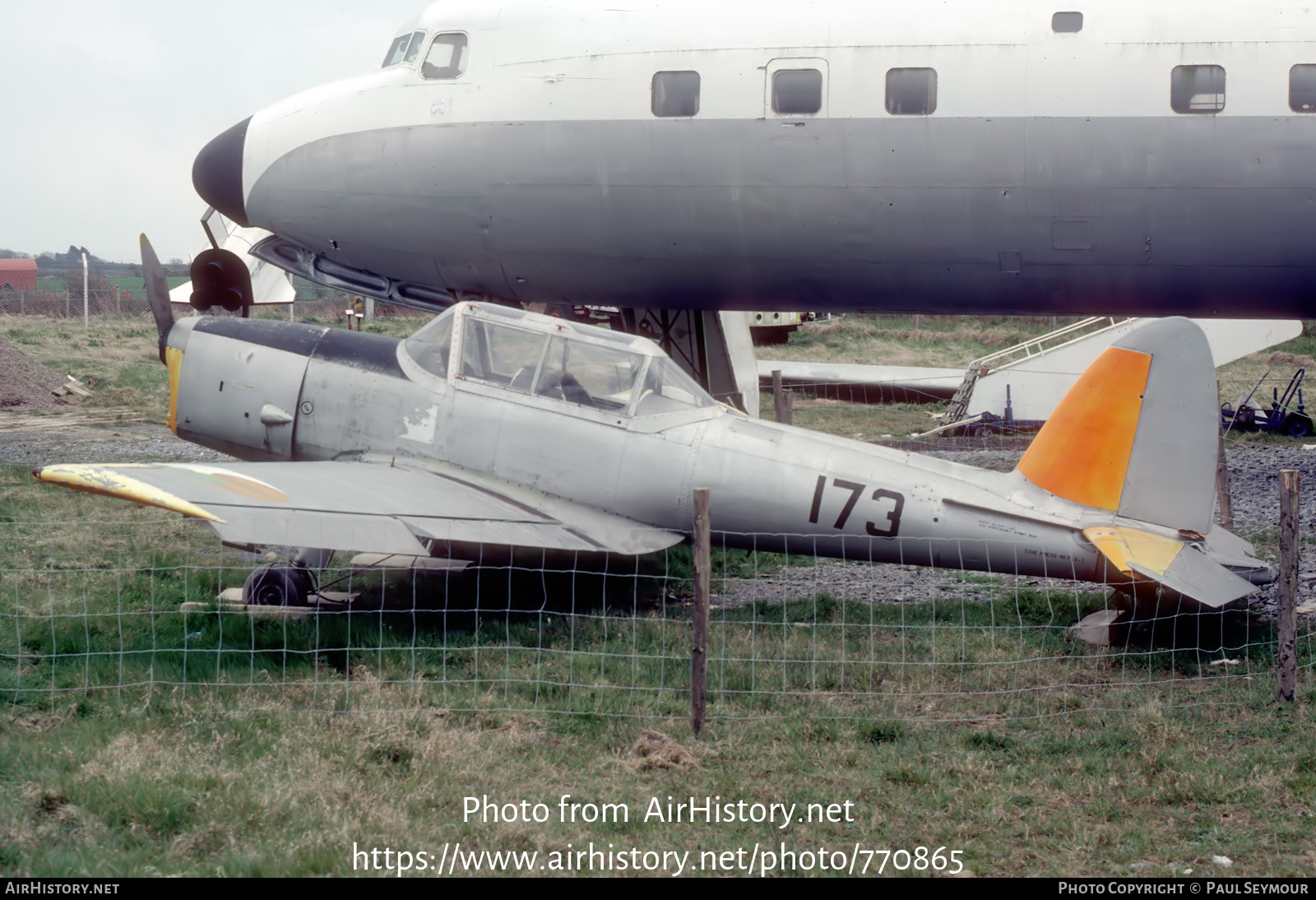 Aircraft Photo of 173 | De Havilland DHC-1 Chipmunk T20 | Ireland - Air Force | AirHistory.net #770865