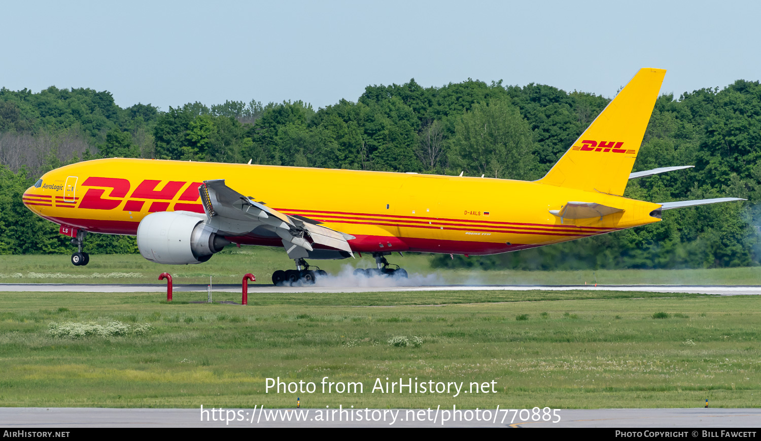 Aircraft Photo of D-AALS | Boeing 777-F | DHL International | AirHistory.net #770885