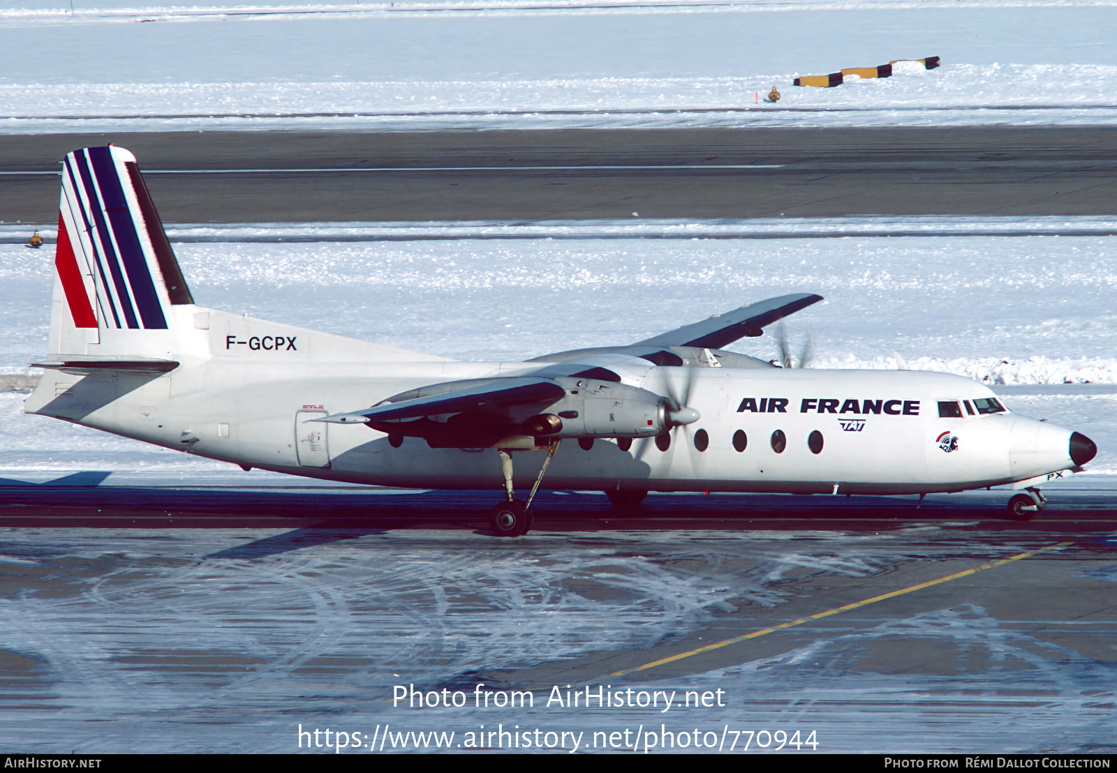 Aircraft Photo of F-GCPX | Fairchild Hiller FH-227B | Air France | AirHistory.net #770944