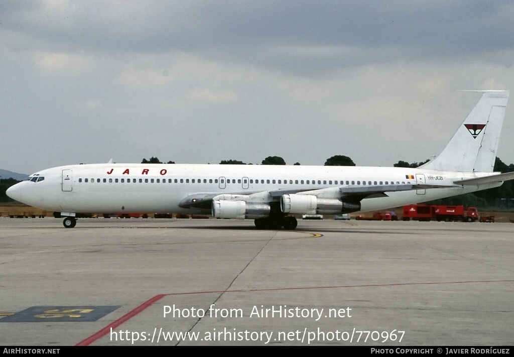 Aircraft Photo of YR-JCB | Boeing 707-321B | Jaro International | AirHistory.net #770967