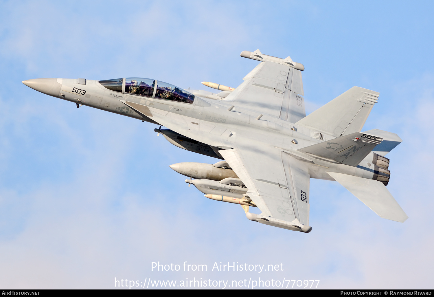 Aircraft Photo of 168896 | Boeing EA-18G Growler | USA - Navy | AirHistory.net #770977