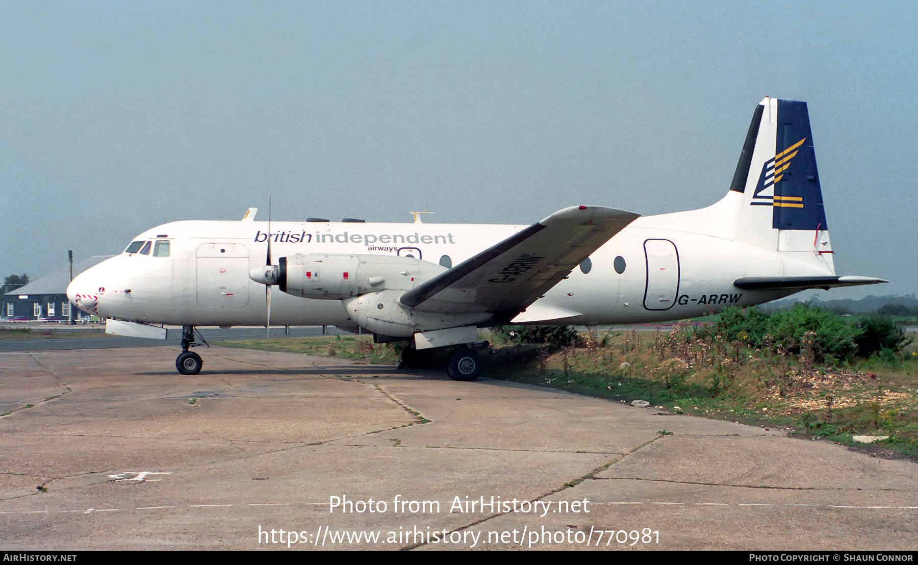 Aircraft Photo of G-ARRW | Avro 748 Srs1A/106 | British Independent Airways | AirHistory.net #770981