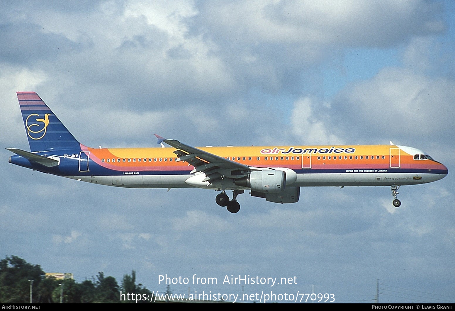 Aircraft Photo of 6Y-JMW | Airbus A321-211 | Air Jamaica | AirHistory.net #770993