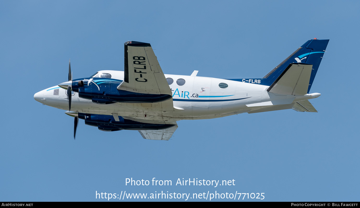 Aircraft Photo of C-FLRB | Beech A100 King Air | Exact Air | AirHistory.net #771025