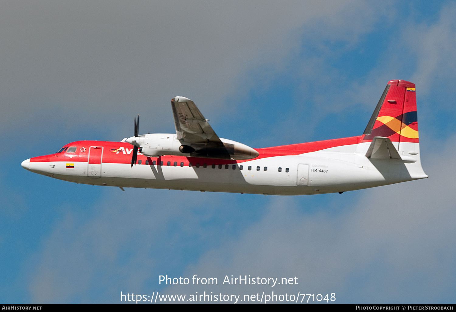 Aircraft Photo of HK-4467 | Fokker 50 | Avianca | AirHistory.net #771048