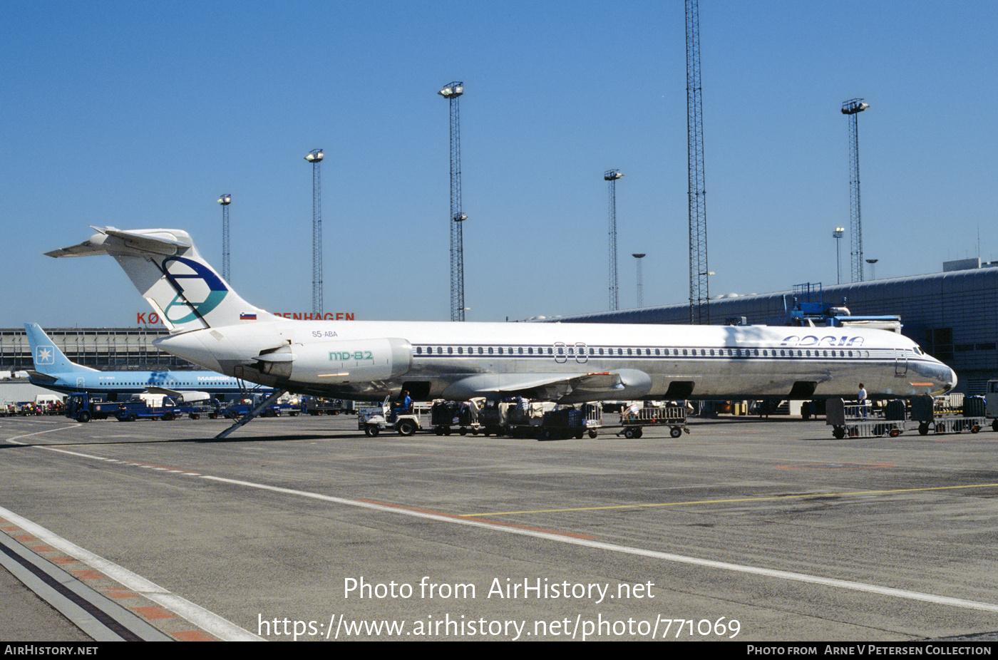 Aircraft Photo of S5-ABA | McDonnell Douglas MD-82 (DC-9-82) | Adria Airways | AirHistory.net #771069