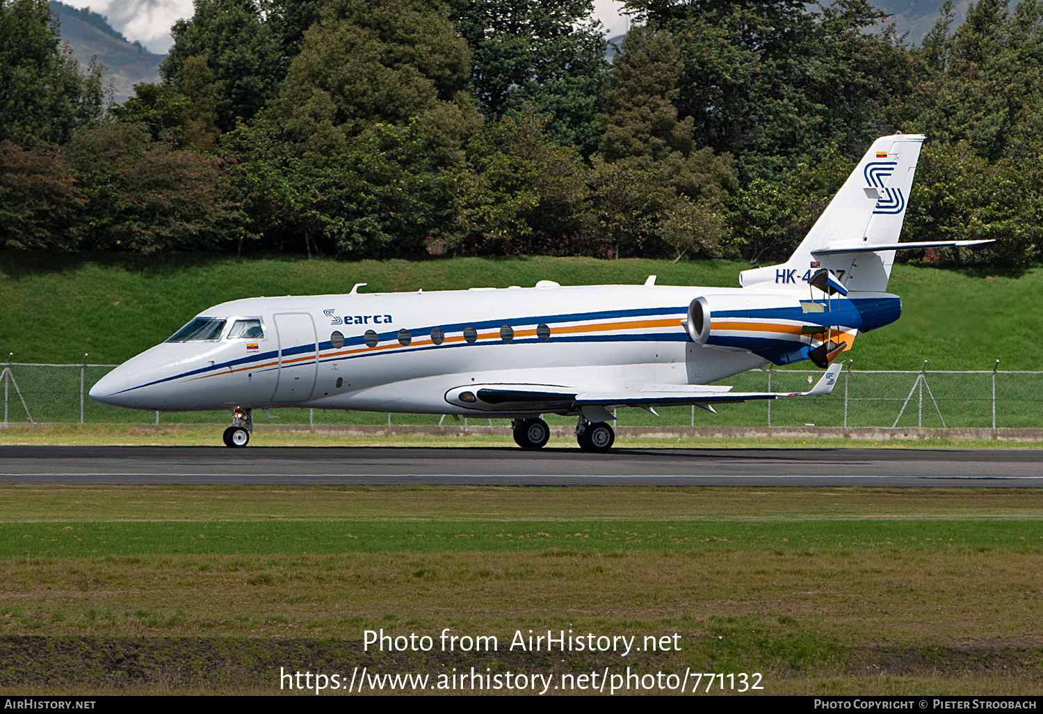 Aircraft Photo of HK-4907 | Israel Aircraft Industries IAI-1126 Galaxy | SEARCA - Servicio Aéreo de Capurgana | AirHistory.net #771132