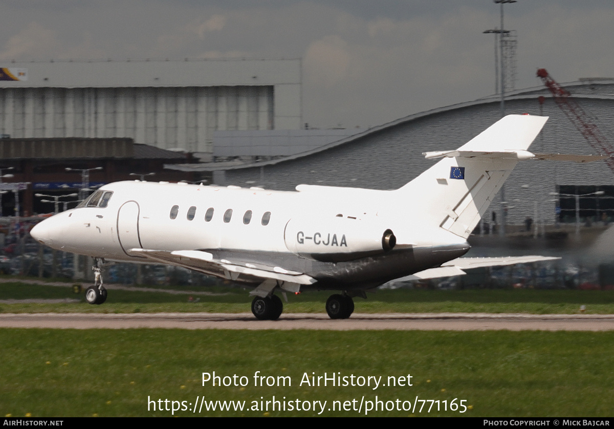 Aircraft Photo of G-CJAA | British Aerospace BAe-125-800B | AirHistory.net #771165