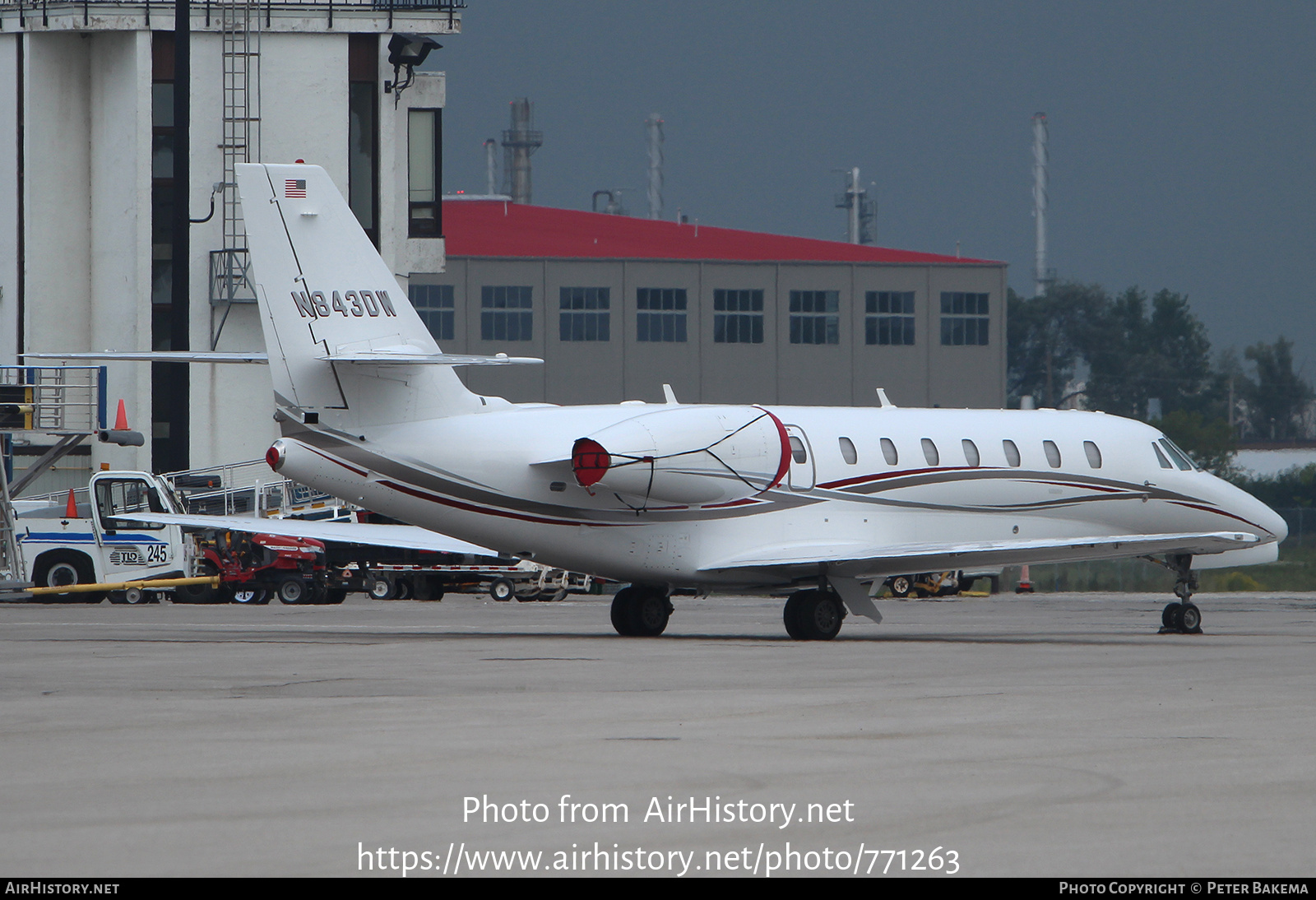 Aircraft Photo of N843DW | Cessna 680 Citation Sovereign | AirHistory.net #771263