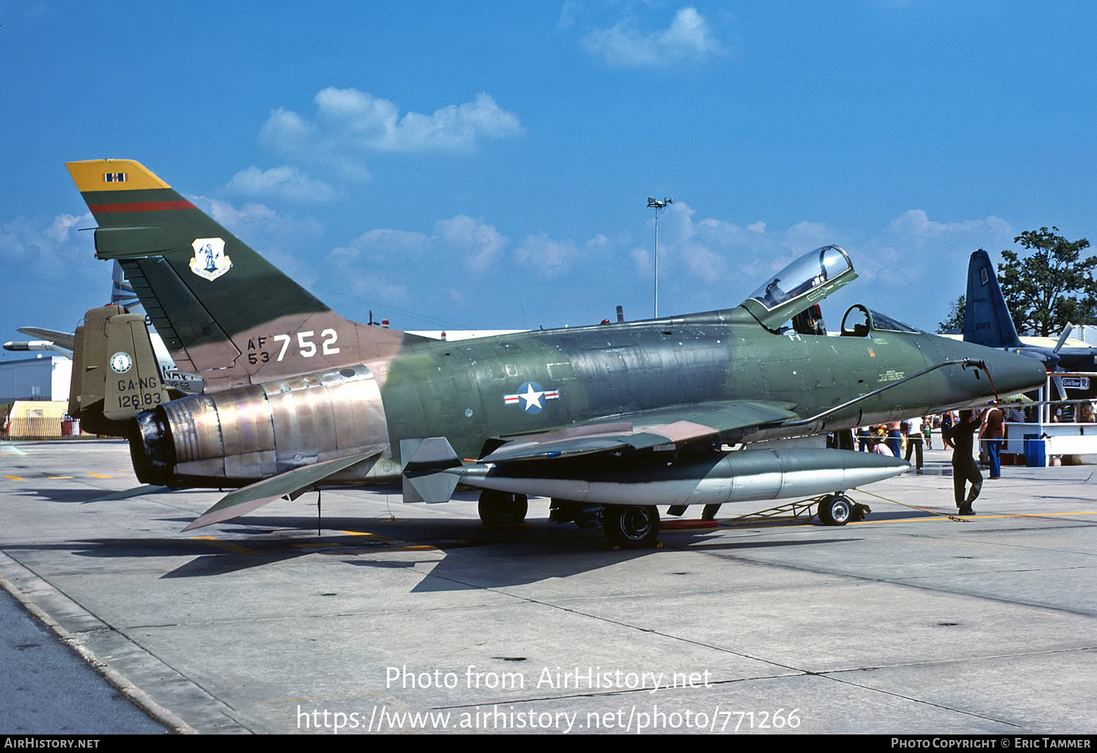 Aircraft Photo of 55-3752 / 53752 | North American F-100D Super Sabre | USA - Air Force | AirHistory.net #771266