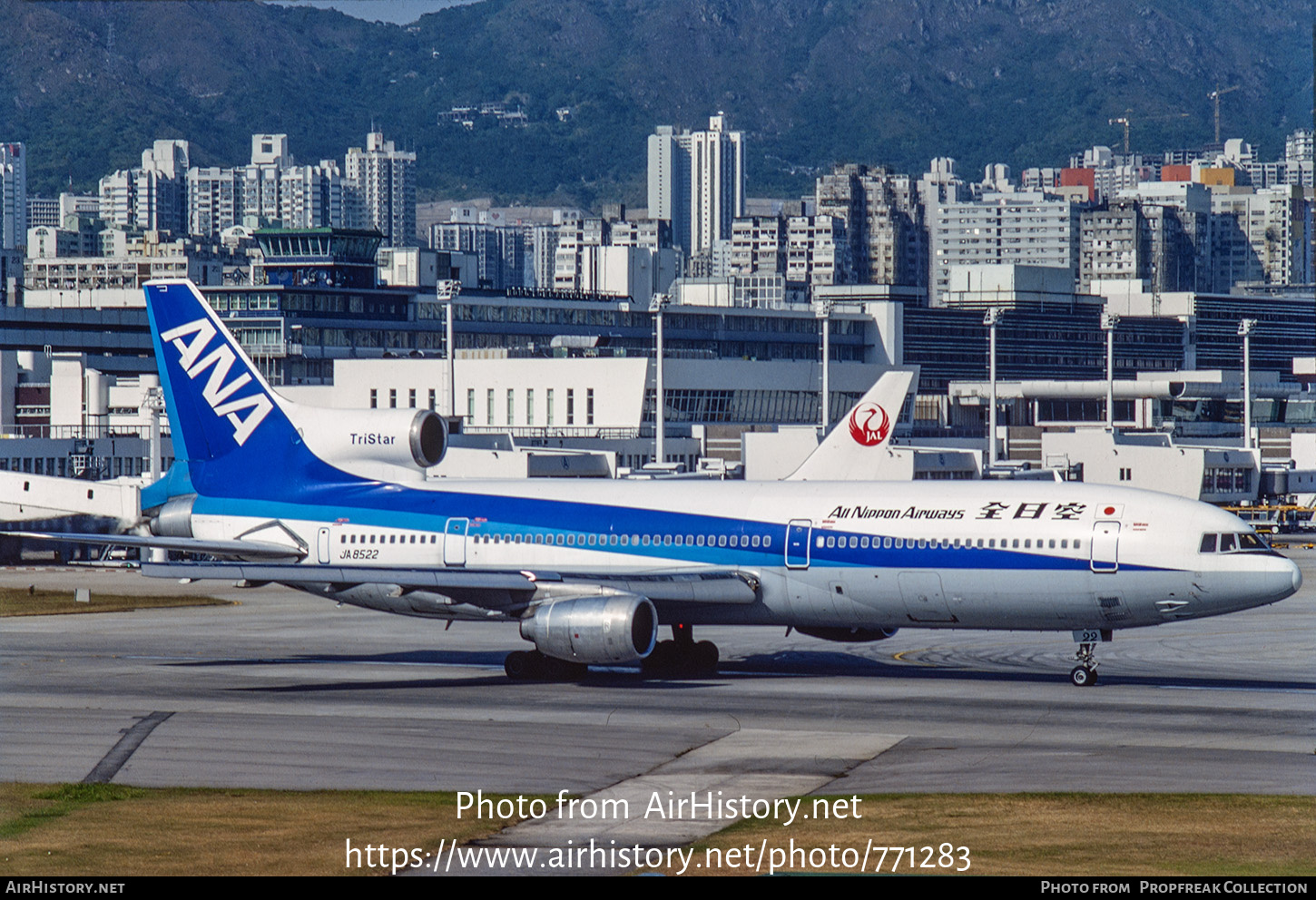 Aircraft Photo of JA8522 | Lockheed L-1011-385-1 TriStar 1 | All Nippon Airways - ANA | AirHistory.net #771283