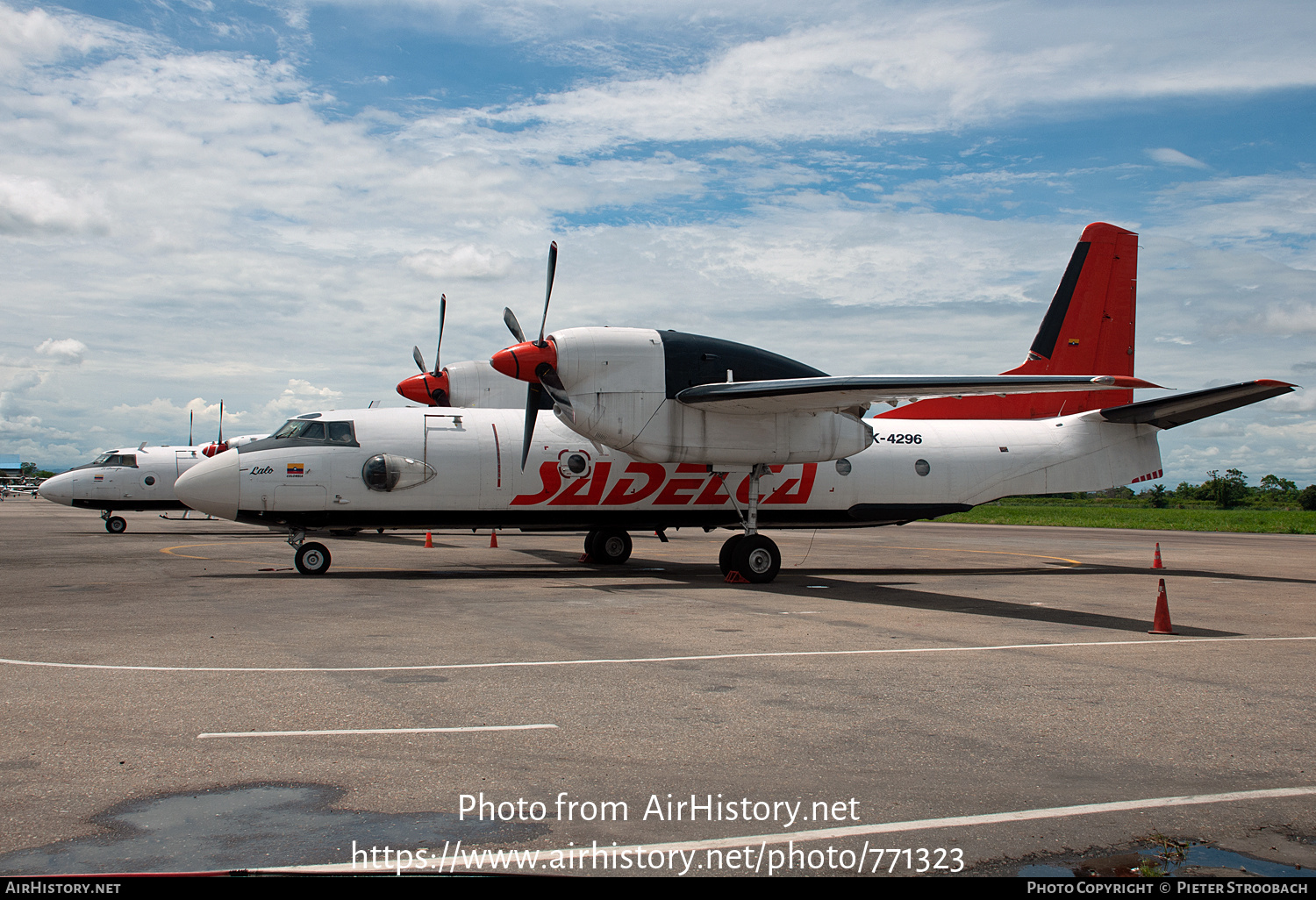 Aircraft Photo of HK-4296 | Antonov An-32A | SADELCA - Sociedad Aérea del Caqueta | AirHistory.net #771323