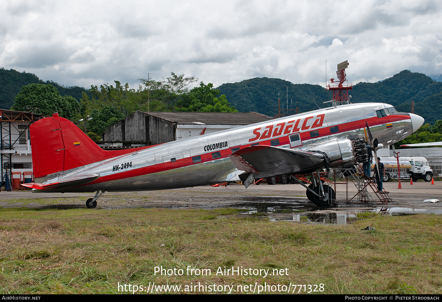 Aircraft Photo of HK-2494 | Douglas TC-47K Skytrain | SADELCA - Sociedad Aérea del Caqueta | AirHistory.net #771328