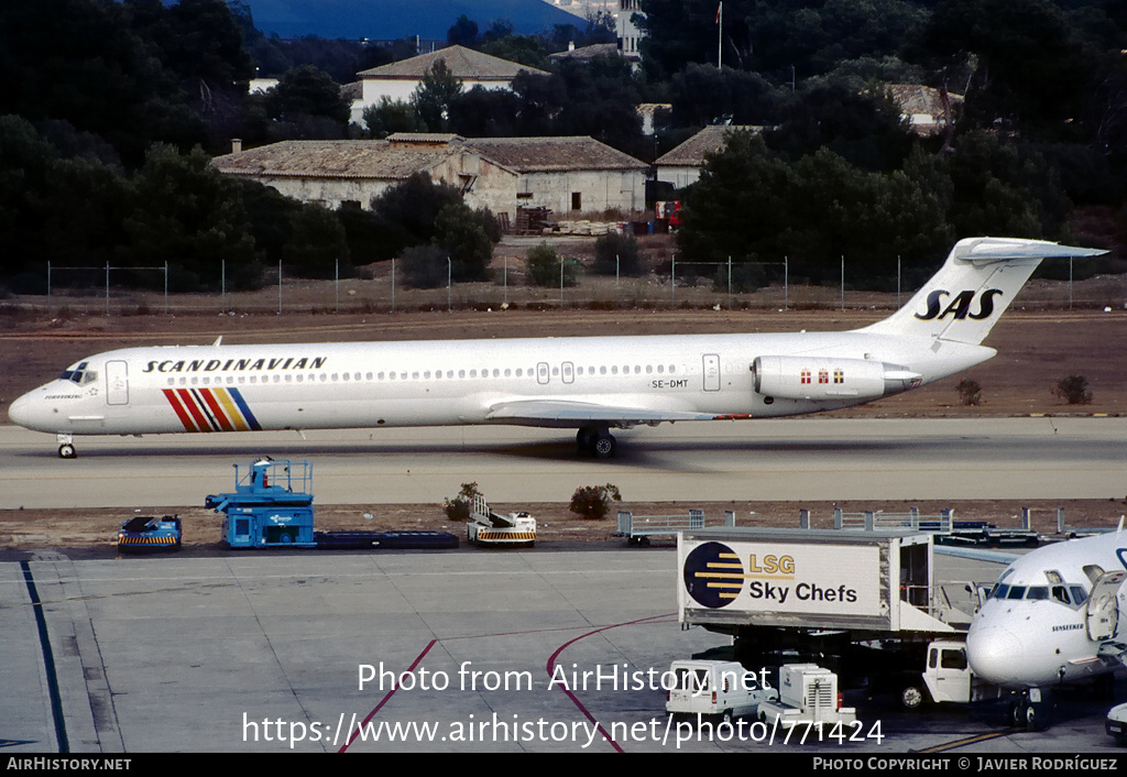 Aircraft Photo of SE-DMT | McDonnell Douglas MD-81 (DC-9-81) | Scandinavian Airlines - SAS | AirHistory.net #771424