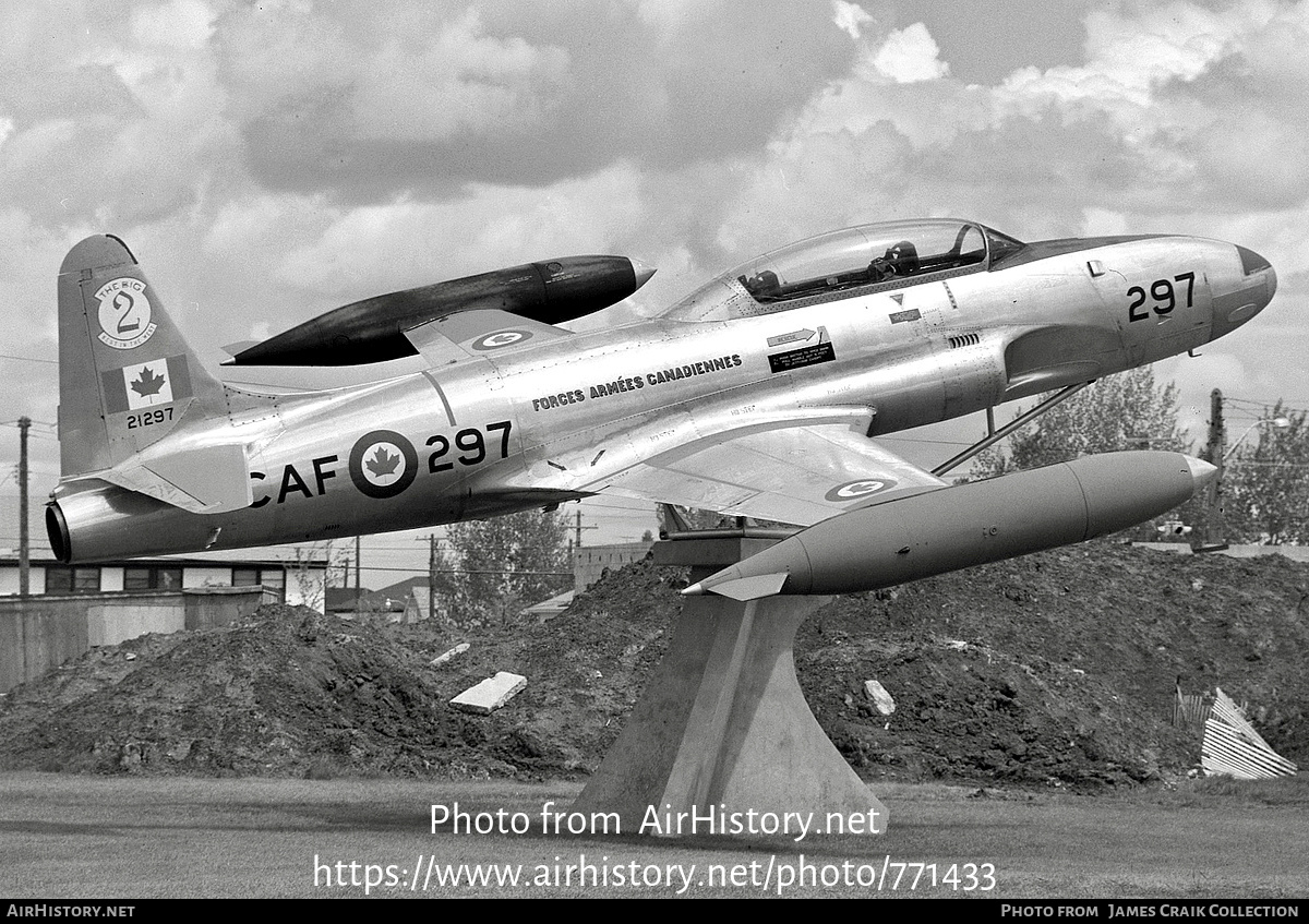 Aircraft Photo of 21297 | Canadair T-33AN Silver Star 3 | Canada - Air Force | AirHistory.net #771433