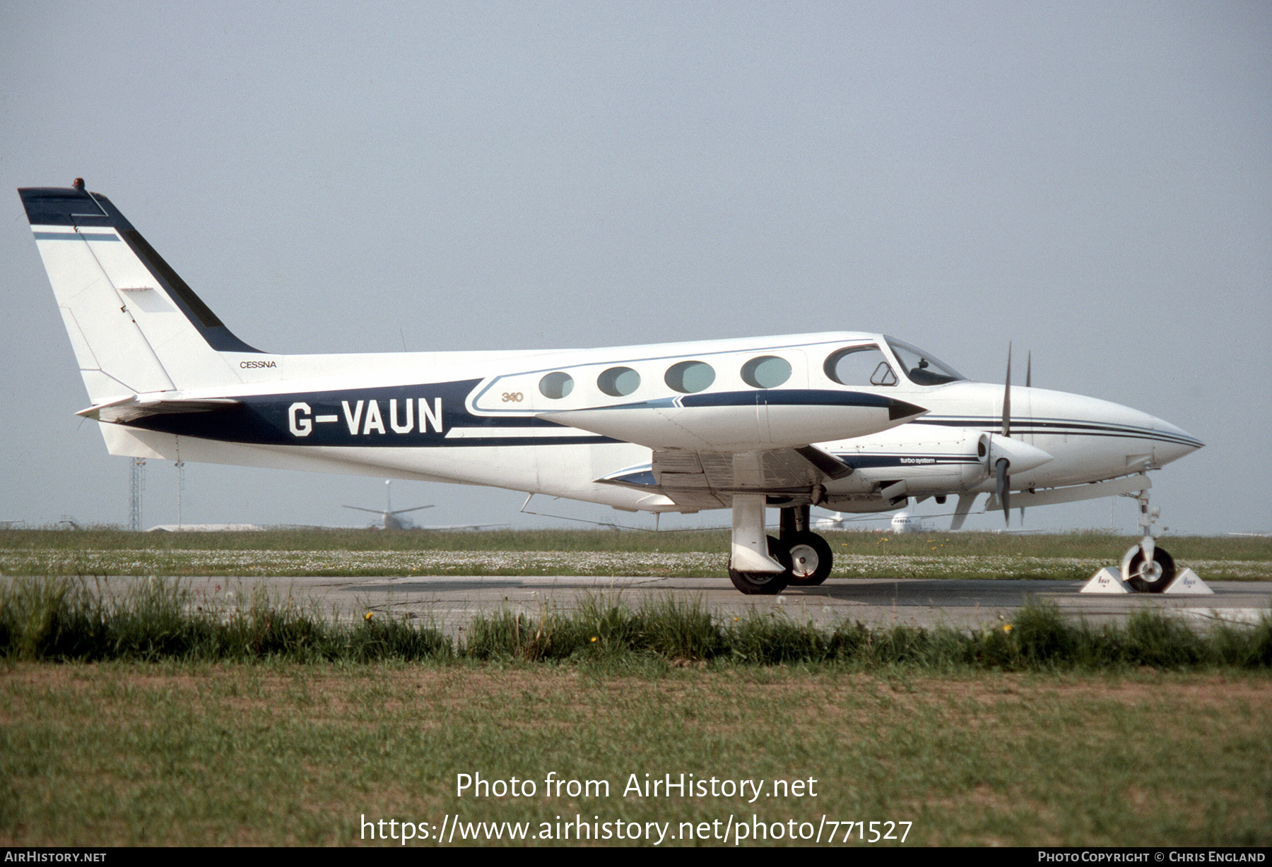 Aircraft Photo of G-VAUN | Cessna 340 | AirHistory.net #771527