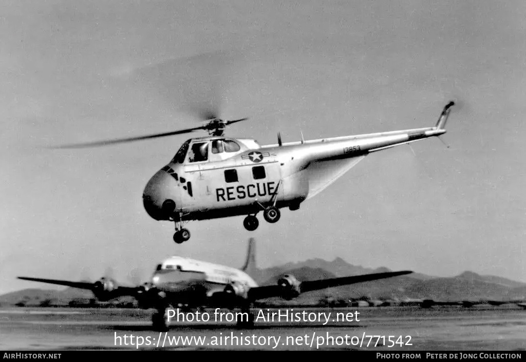 Aircraft Photo of 51-3853 / 13853 | Sikorsky H-19A Chickasaw (S-55B) | USA - Air Force | AirHistory.net #771542