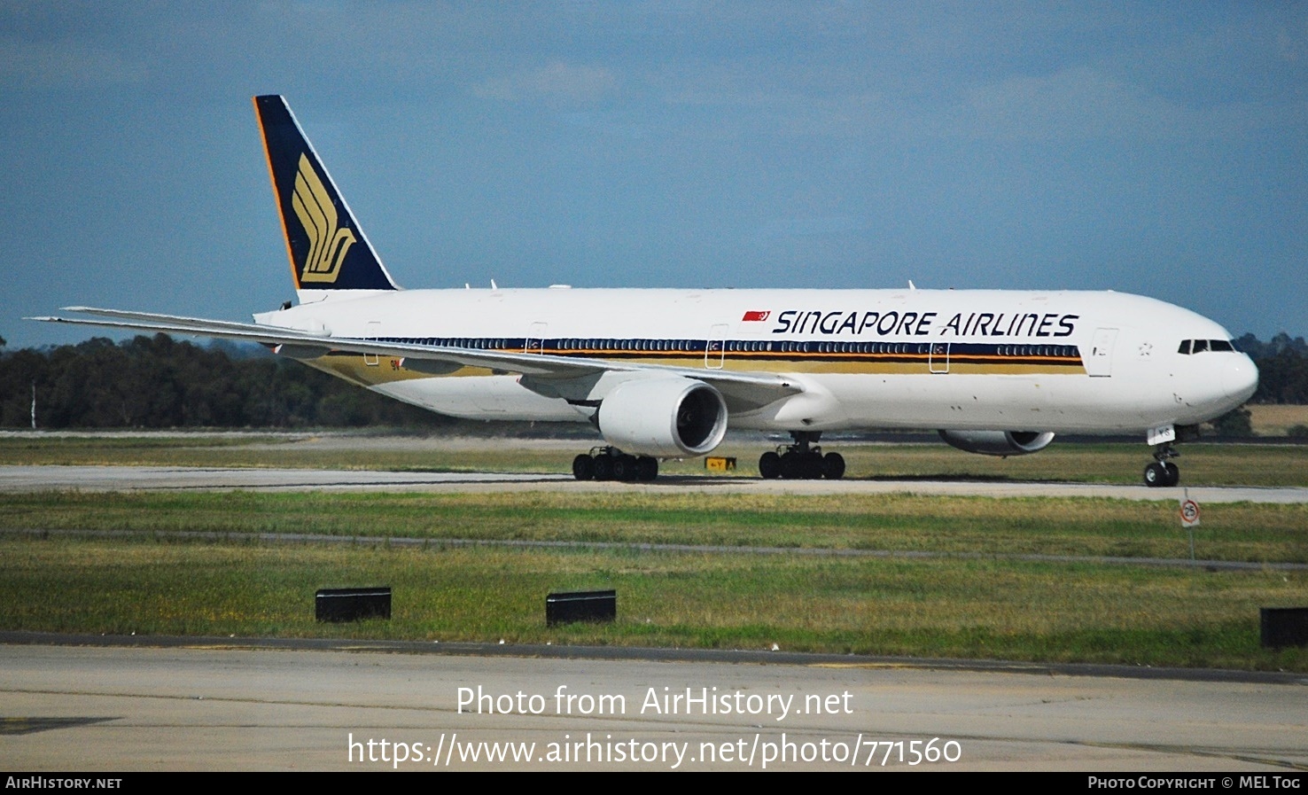 Aircraft Photo of 9V-SYG | Boeing 777-312 | Singapore Airlines | AirHistory.net #771560